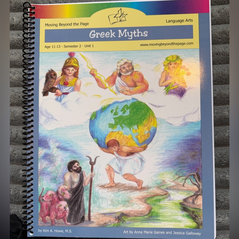 Greek Myths - Homeschool Curriculum